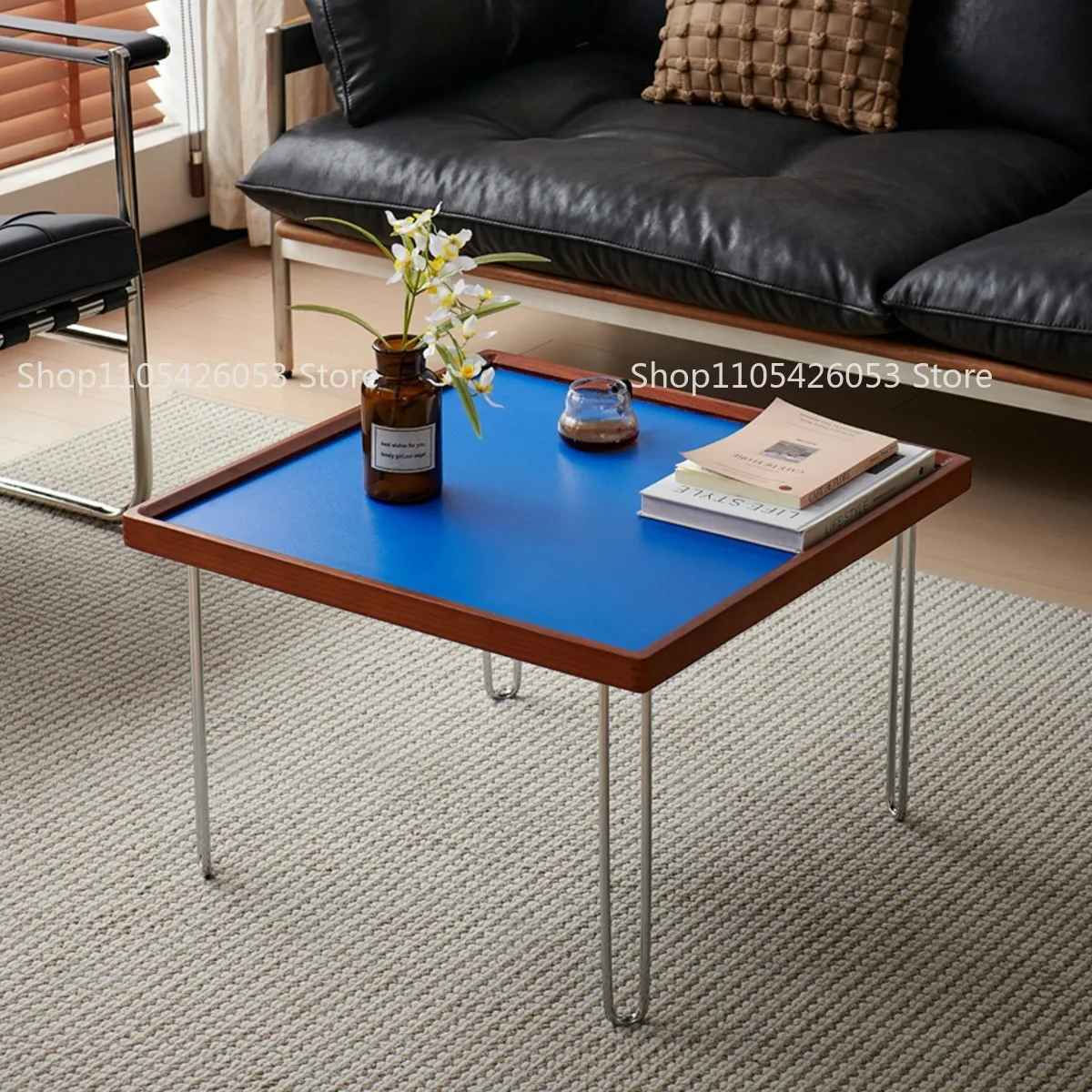 table-basse-carree-de-style-medieval-nordique-simple-en-acier-inoxydable-table-basse-retro-dopamine