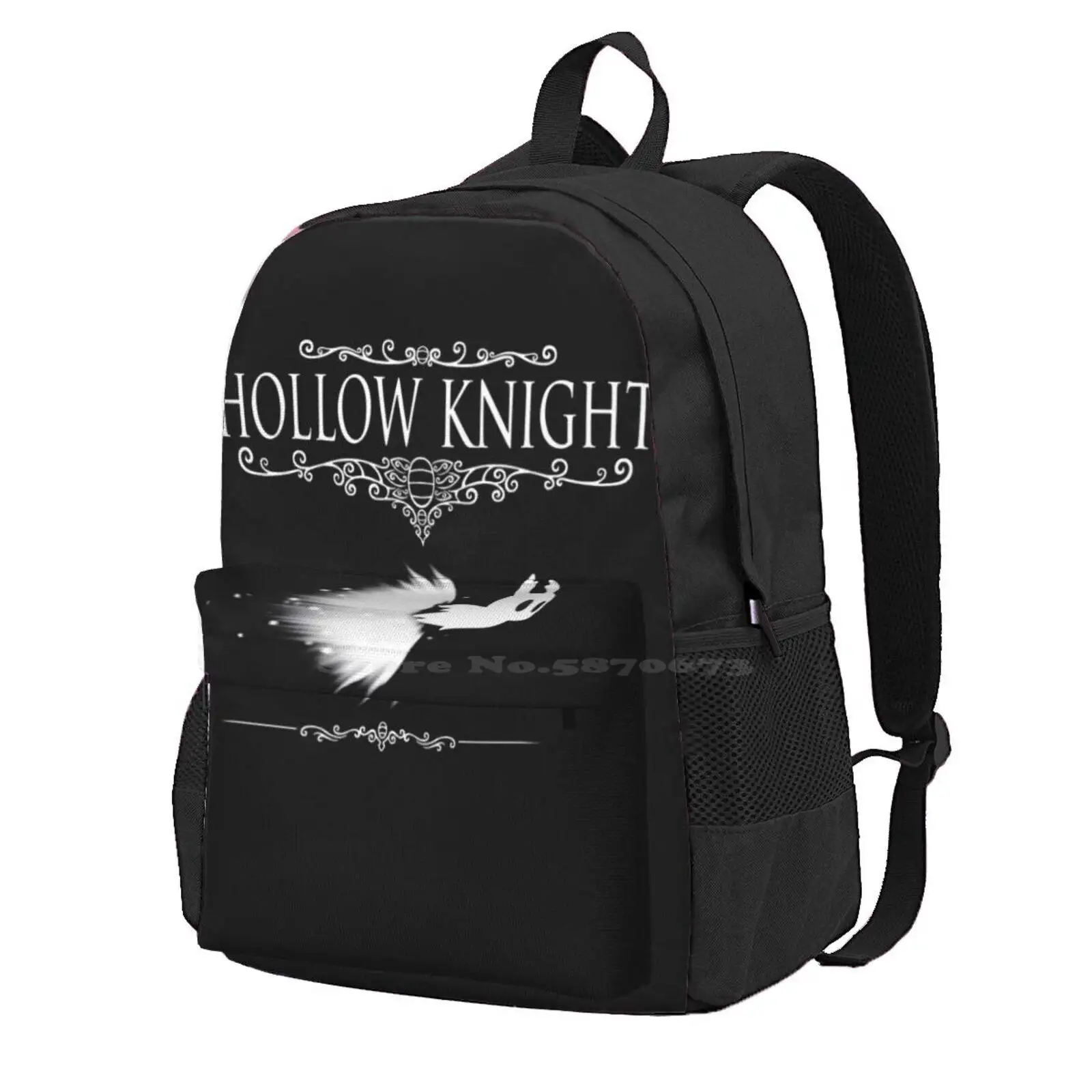 Hollow Knight Hot Sale Schoolbag Backpack Fashion Bags Hornet Hollow Knight Pc Cherry Gamer