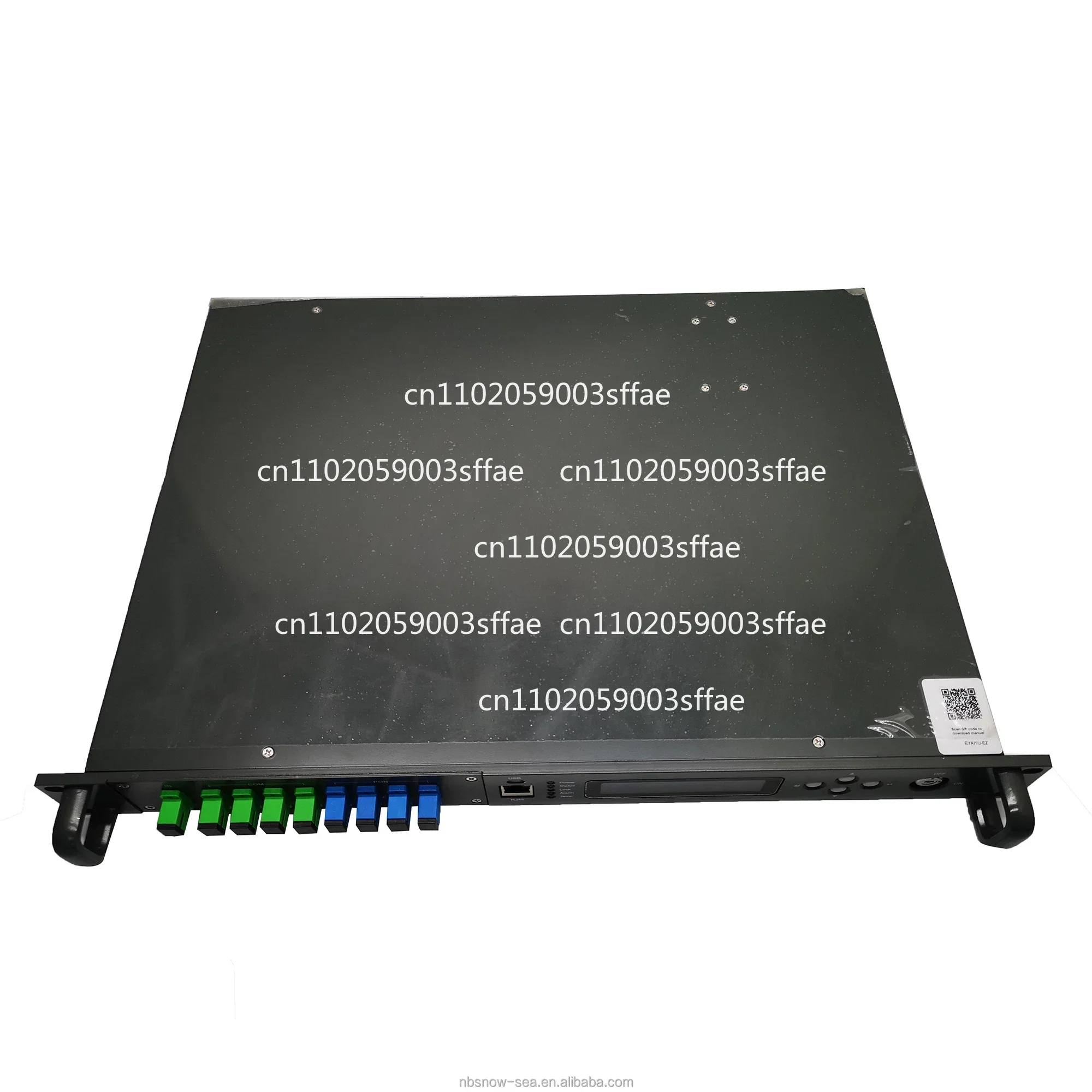 

Gain Output CATV EDFA Optical Amplifier 1550nm 4x23dBm with WDM and AGC and Dual Power Supply and Simple Network Management Func
