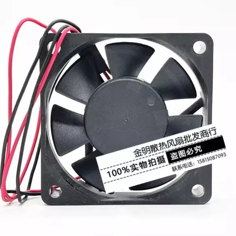 Original New Cooler Fan for ADDA 6015 6CM AD0624HB-D70GL 24V 0.08A Inverter Cooling Fan 60 * 60 * 15 MM
