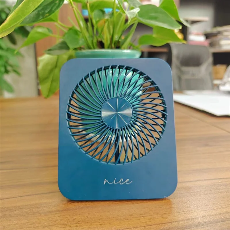 ABCL Outdoor Desktop Folding Mini Thin, Lightweight, Silent, High Wind, Portable Wall-Mounted Small Fan