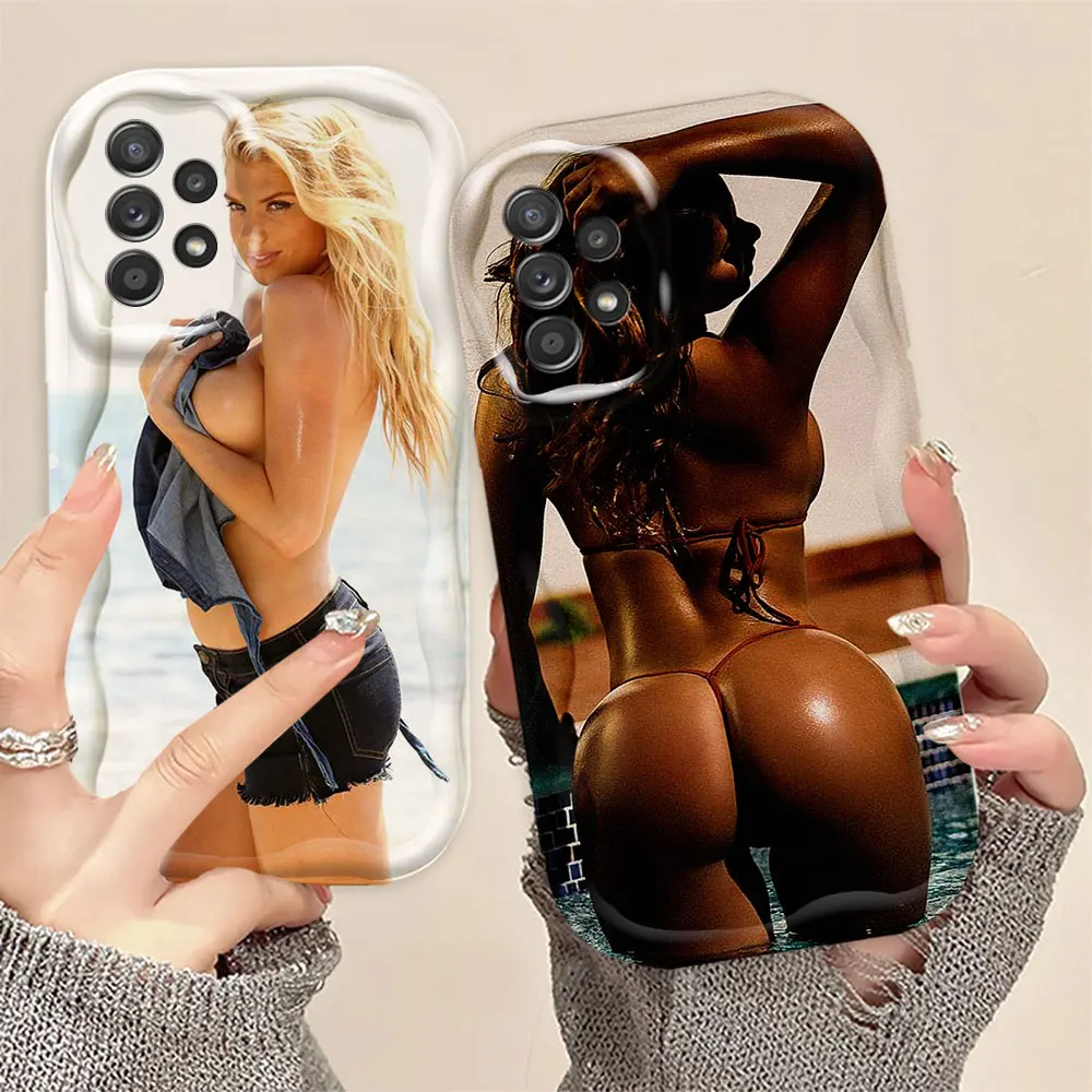 Plump Hips Ass Bikini Girl Phone Case FOR Samsung GALAXY A33 A32 A31 A30 A25 A24 A23 A22 M22 A21 A20 A16 A15 A14 A13 A12 M11 S