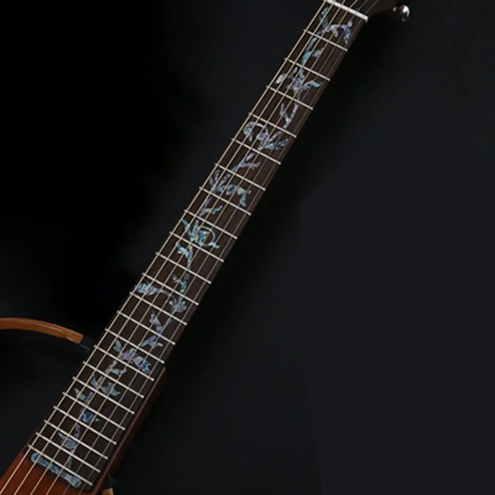 guitar inlay sticker Acoustic Electric Guitar Bass Inlay Fretboard Stickers Marker Fret Decal Guitar Neck Decal Decor Accessory
