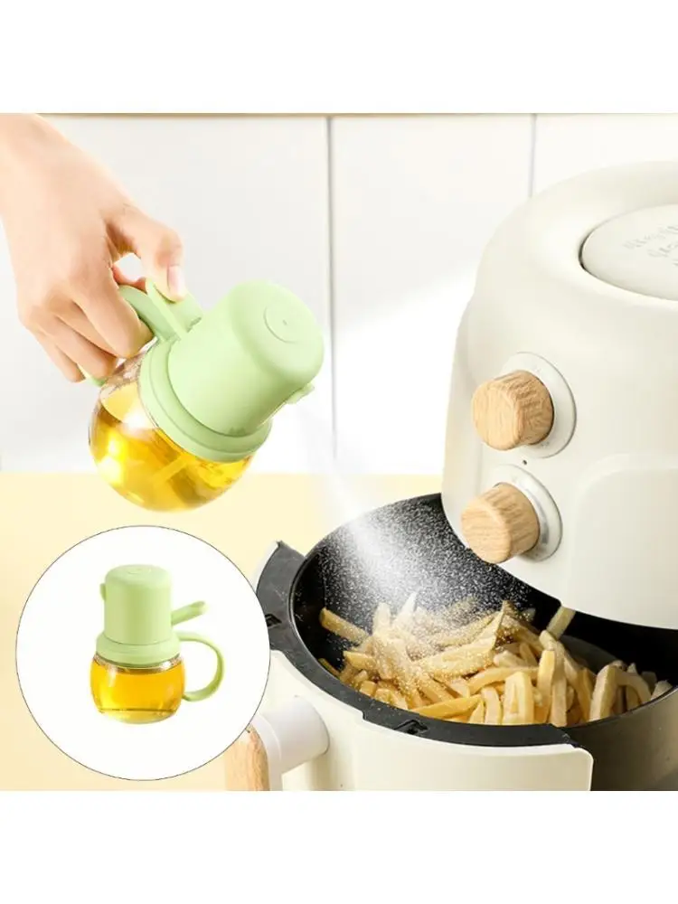 E8BD Kitchen Oil Dispenser Bottle For Air Fryers Mist Sprayer And No Leakage Oil Sprayer