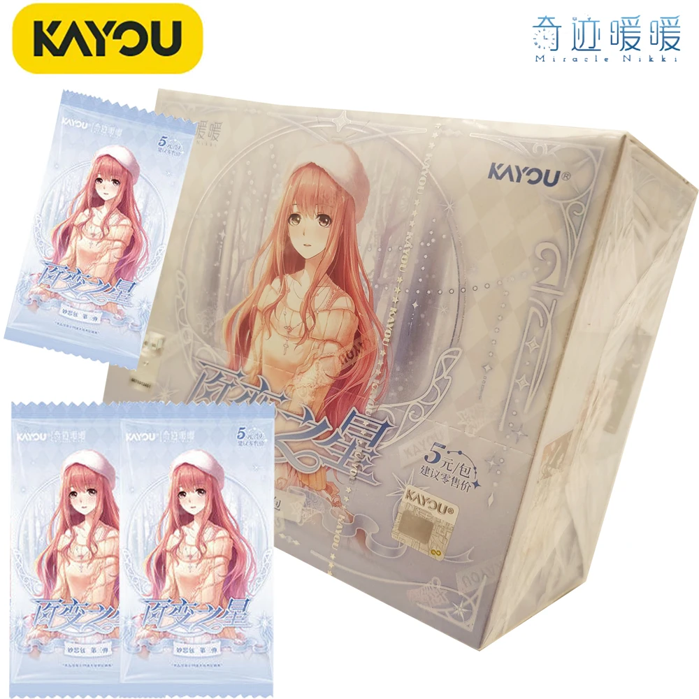 

New KAYOU Genuine Classic Popular Game Miracle Nikki Collection Card Cute Q Version Character Cosplay Exquisite Cards Fans Gifts