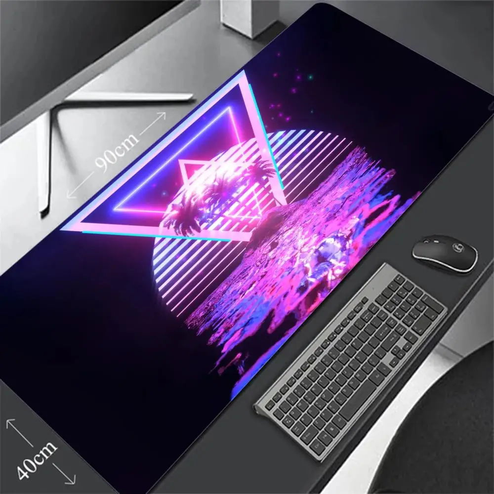 

Большой коврик для мыши в стиле киберпанк, офисный коврик, резиновый противоскользящий коврик для мыши в стиле ретро, настольный коврик, аксессуары для ПК, настольные аксессуары.