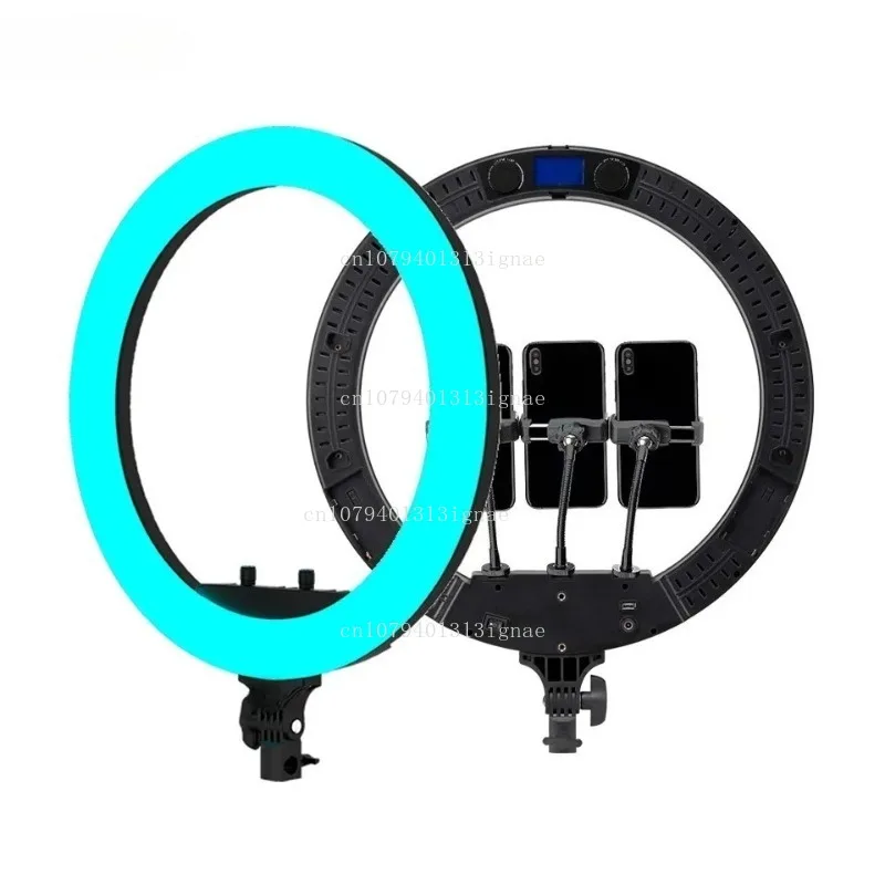 19 inch RGB Ringlight Video Selfie LED 18 inch Ring Light for Make up Live Broadcast