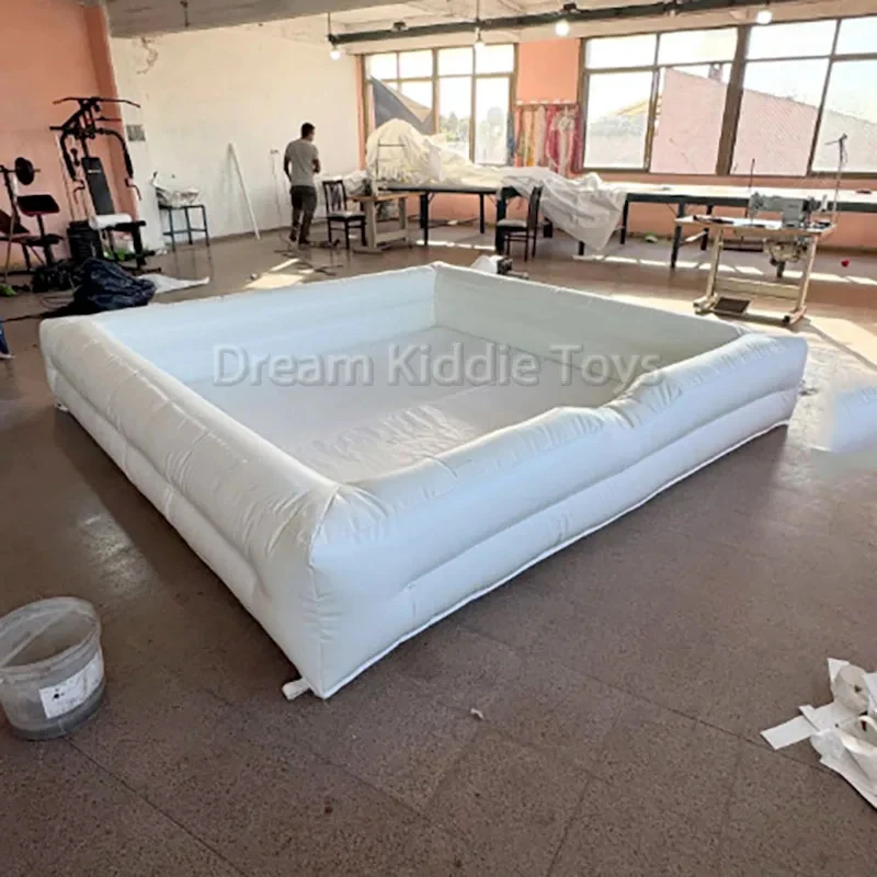 Commercial PVC White Inflatable Swimming Pool Blow up Bounce House Ball Pit Pool Ocean Pools for Kids