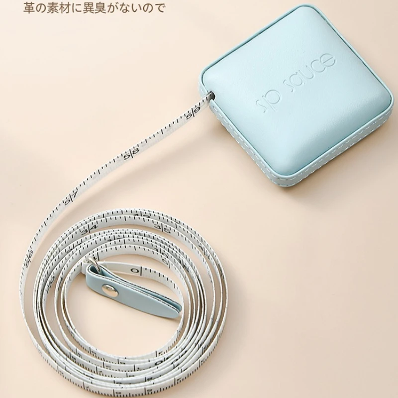 Ins Soft Tape Measure Mini Retractable Measuring Tape for Body Sewing Tailor Cloth Ruler