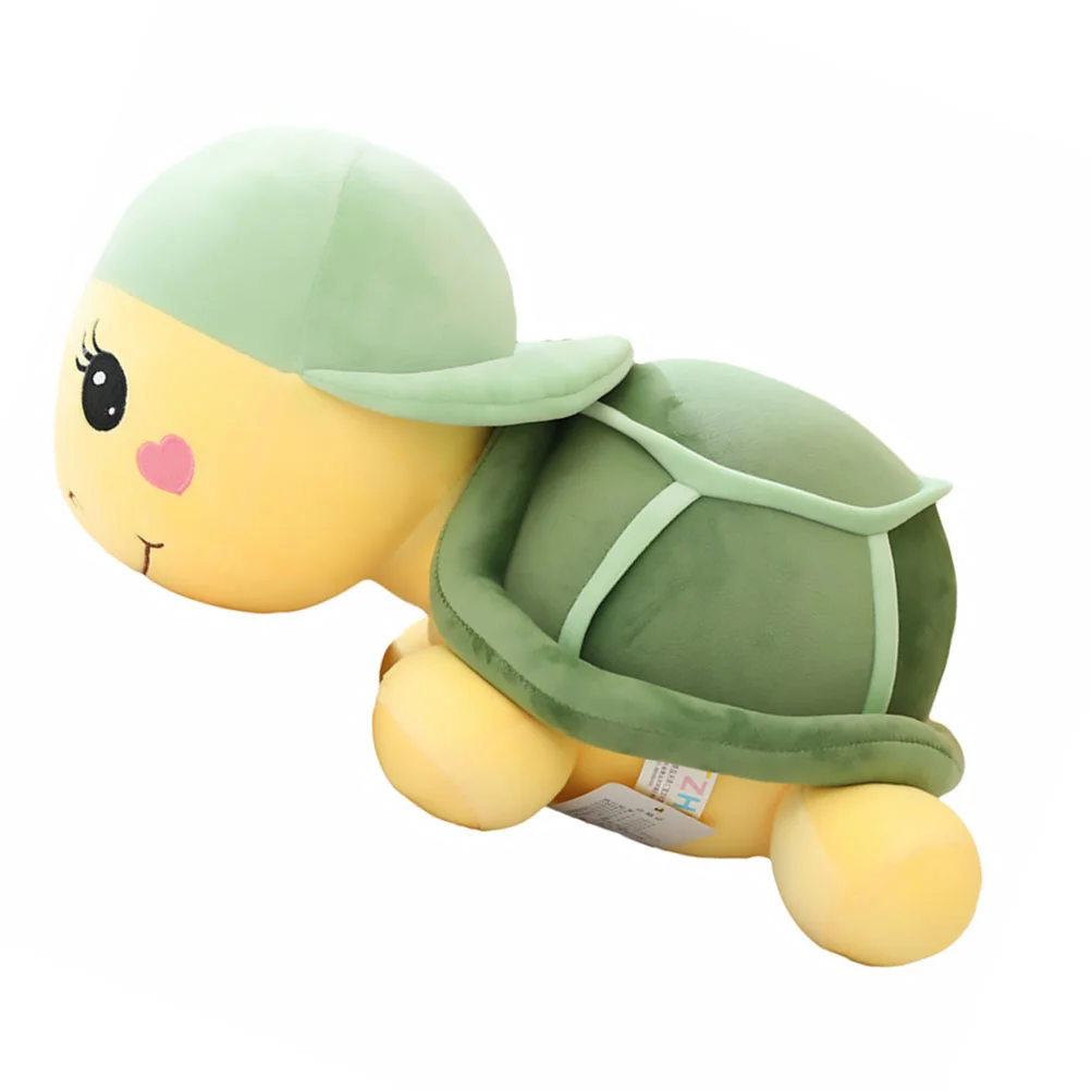 

1pc Adorable Turtle Toy Short Plush Stuffed Sofa Ornament Back Support Cushion Household Supply for Home Shop