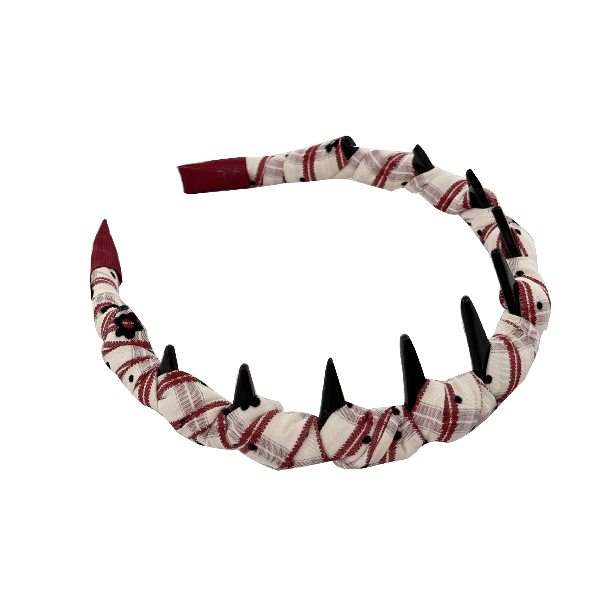 플래드 헤어밴드 2025 신상 여성용 헤어밴드 성인용 케이팝 요가 한국 메이크업 빈티지 인기 유행 패션 머리띠