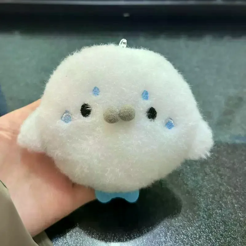 Kawaii océano animales juguetes de peluche divertido creativo sello muñeca colgante adornos de coche mochila decoración regalo de Navidad