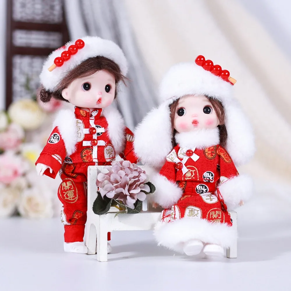 

Lolita Dress BJD Doll Clothes Christmas Set Suit Bjd Dolls Skirt Toy Accessories Fashion Dolls DIY Clothing Birthday Gift