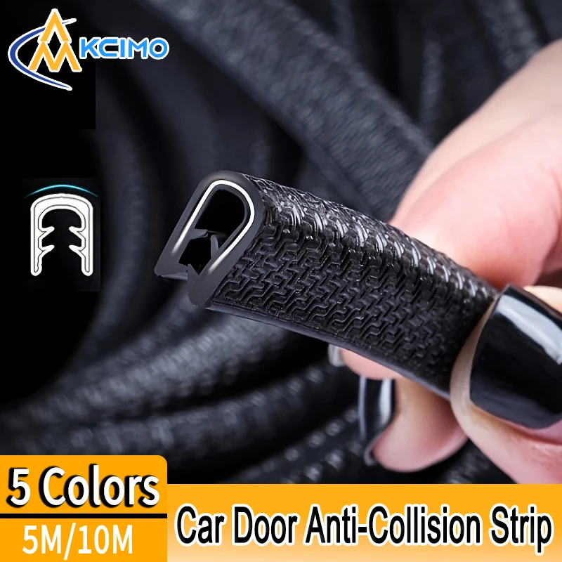

Kcimo 5/10M Universal Car Door Edge Protector Guard U Shape Edge Seal Strip Auto Door Protector Car-styling Accessories