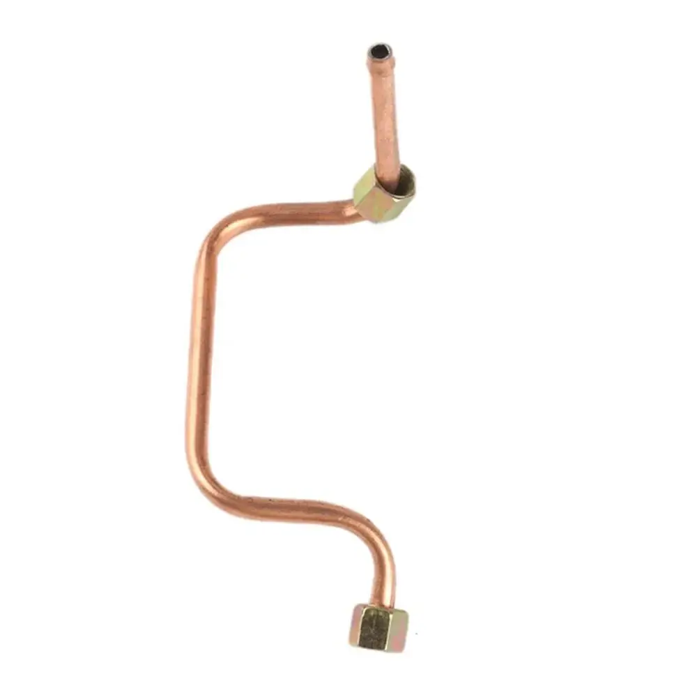 1Pcs 240mm Air Compressor Exhaust Tube Copper-plated aluminum Anti-overheating Valve Tube Smooth Operation Air Line Hose