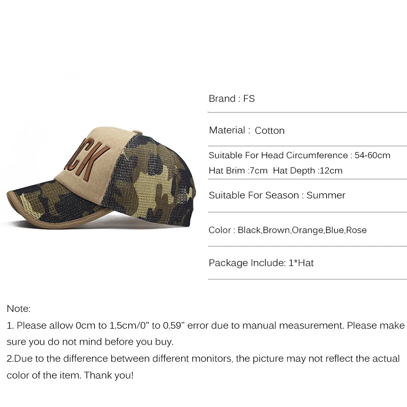 High Quality Linen Brown Baseball Caps For Men Summer Brand Face Cap Women Camouflage Hat Streetwear Trucker Hats Bone Masculino