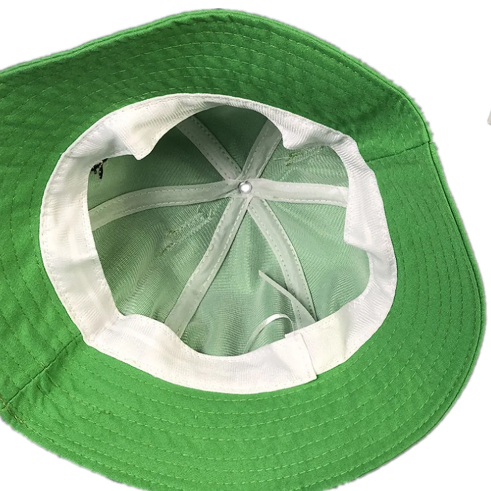 Kapelusz typu bucket z kreskówkową żabą, pasujący dla rodziców i dzieci, panama, czapka wędkarska, uroczy kapelusz przeciwsłoneczny z żabą na zewnątrz.