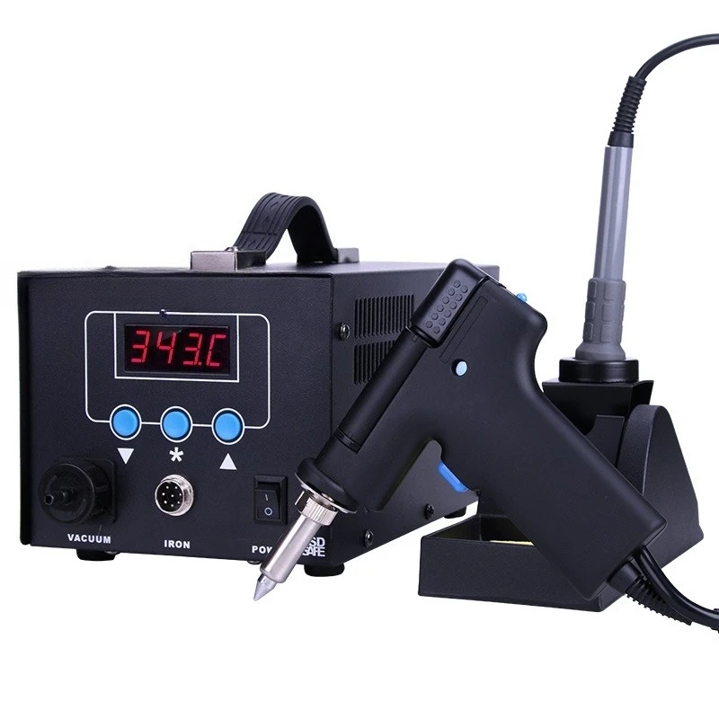 

Digital display desktop electric tin absorber, two-in-one anti-static desoldering table