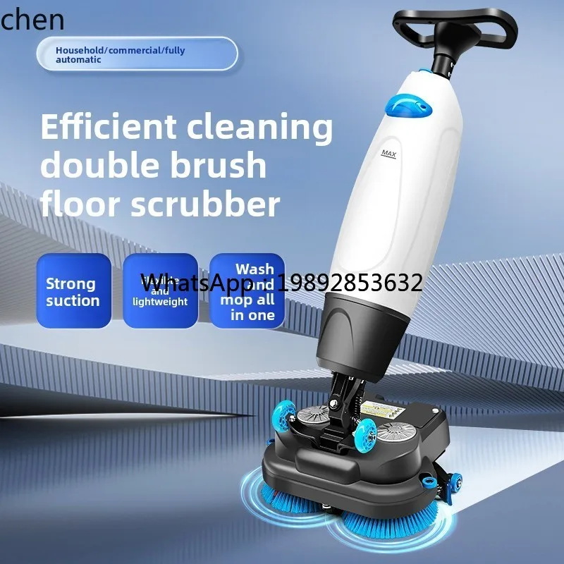 ZZZ Supermercato Ristorante Hotel Villa Lavapavimenti commerciale a doppia spazzola Combinazione di aspirazione e pulizia spinta a mano