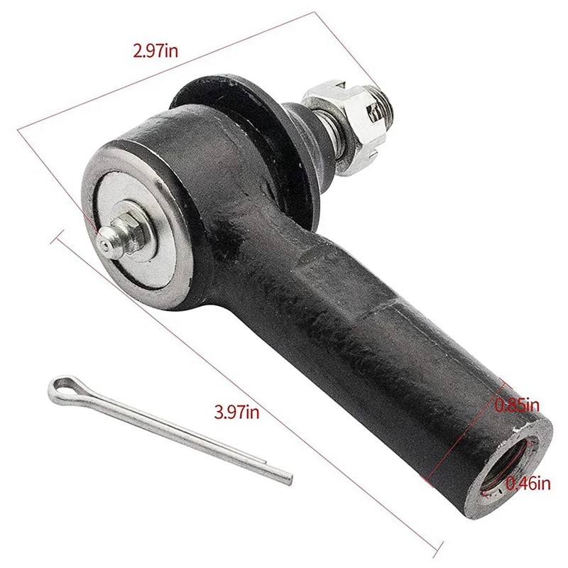 6X توجيه خلفي وصلة كروية خارجية لعربة الجولف EZGO TXT G&E 2001-UP 70695-G01 #2