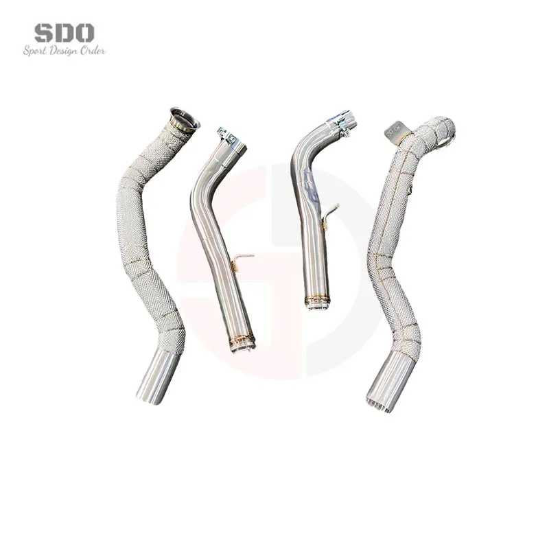 SDO Stainless Steel Header for  G63 W464 4.0T 2018-2023 New Condition Cat Exhaust Downpipe System