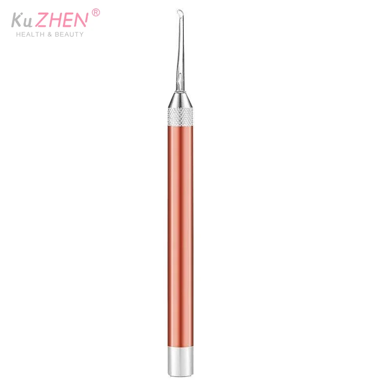 Baby Ear Cleaner Spoon LED Flash Light Ear Wax Curette Picker Visual Children Earpick Eer Wax Dig Remover Ear Nose Novel Tweezer