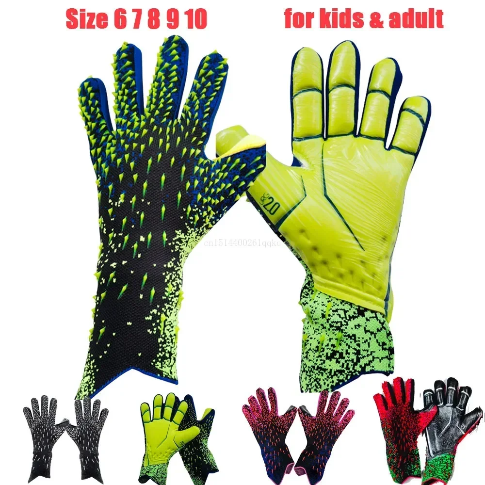 

Football Football Adults Thickened Teenager Gloves Gloves Soccer Protection Goalie Goalkeeper Goalkeeper Latex Professional