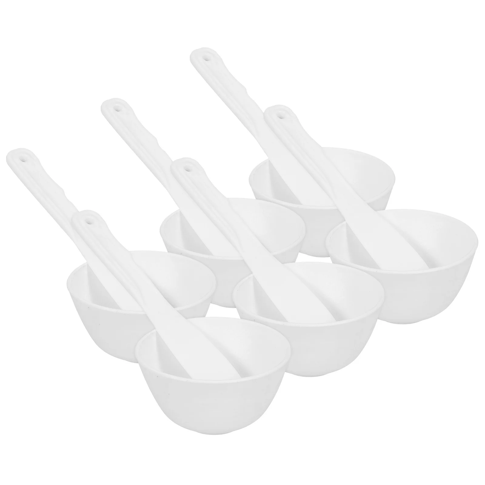 

1Set Silicone Mixing Bowls for Facial Mask Making DIY Mud Mask Tool Kit Simple Design Long-Lasting Use Ideal Gift for Women Spa