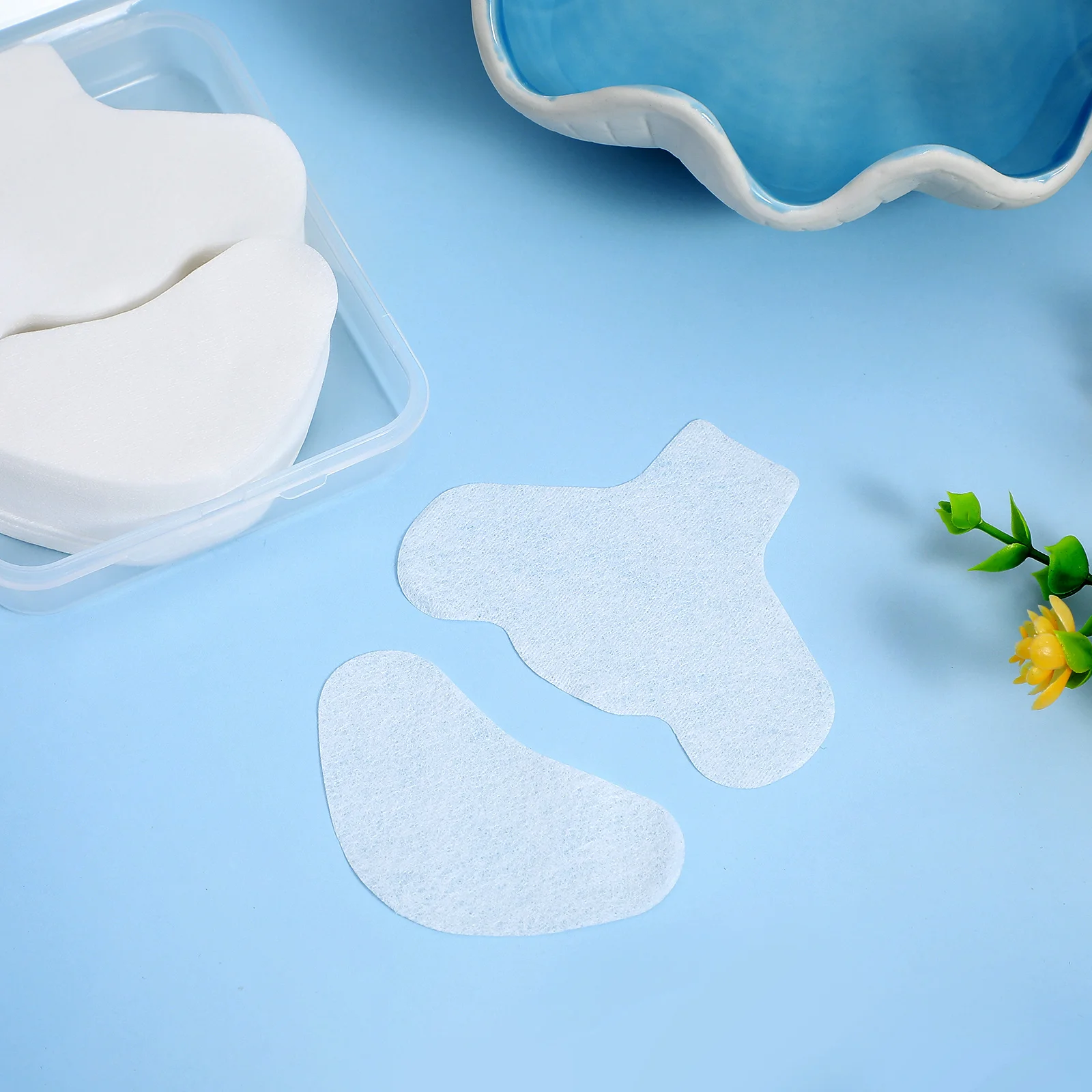 

200 Pcs T Zone Film Forehead Face Cleaning Pad Pore Strips White Cotton Pads Nose Chin Blackheads Skincare Tool