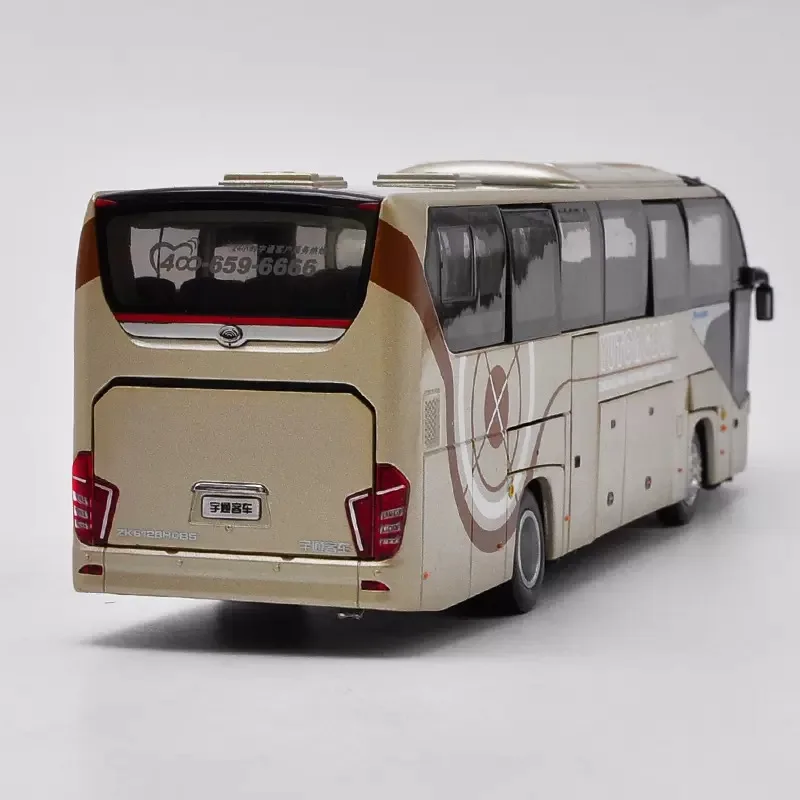 1:42 Scale Yutong Bus ZK6128HQB Alloy Car Model Ornaments