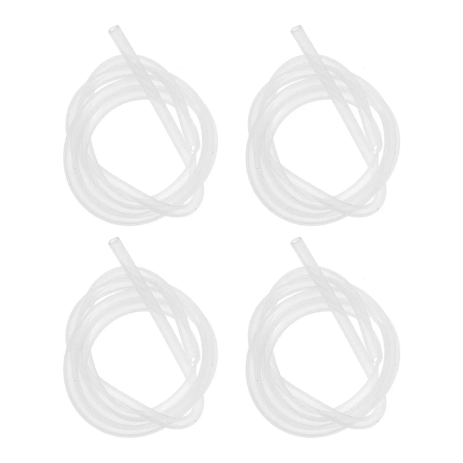 

4 шт. сменных силиконовых трубок для молокоотсосов, многоразовые воздушные трубки, принадлежности для грудного вскармливания, совместимые с электрическими молокоотсосами