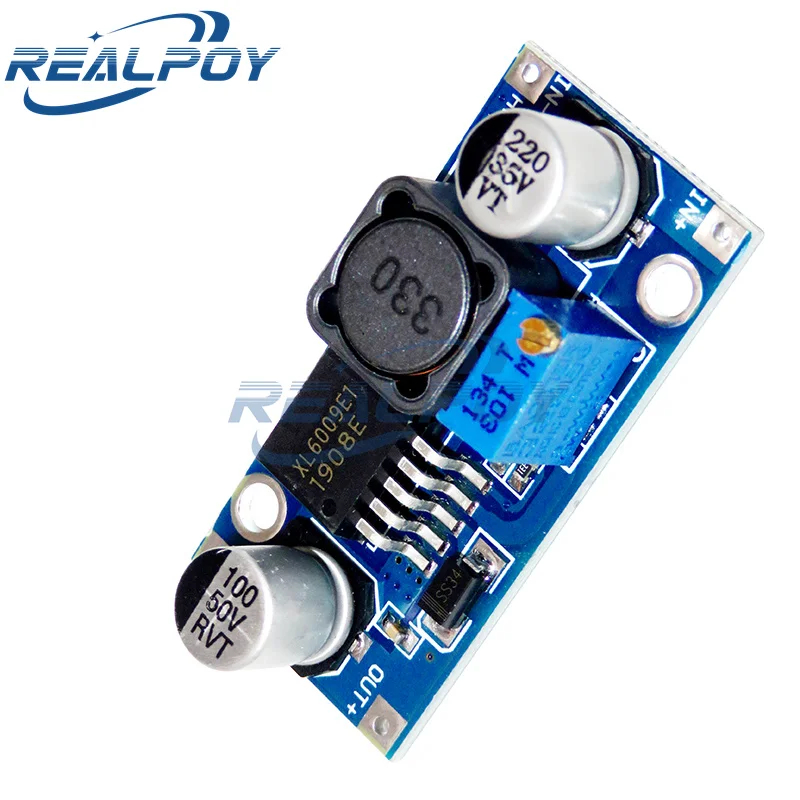 DC-DC Adjustable Step-up boost Power Converter Module XL6009 Replace LM2577