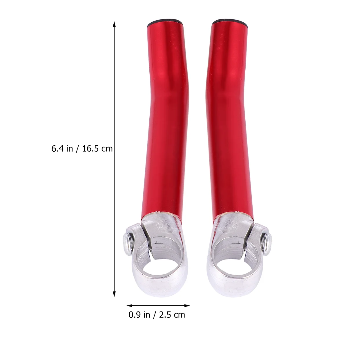 

Durable Bicycle H Non Slip Metal Control Red For Mountain Biking Downhill Off Road Bike Accessories H