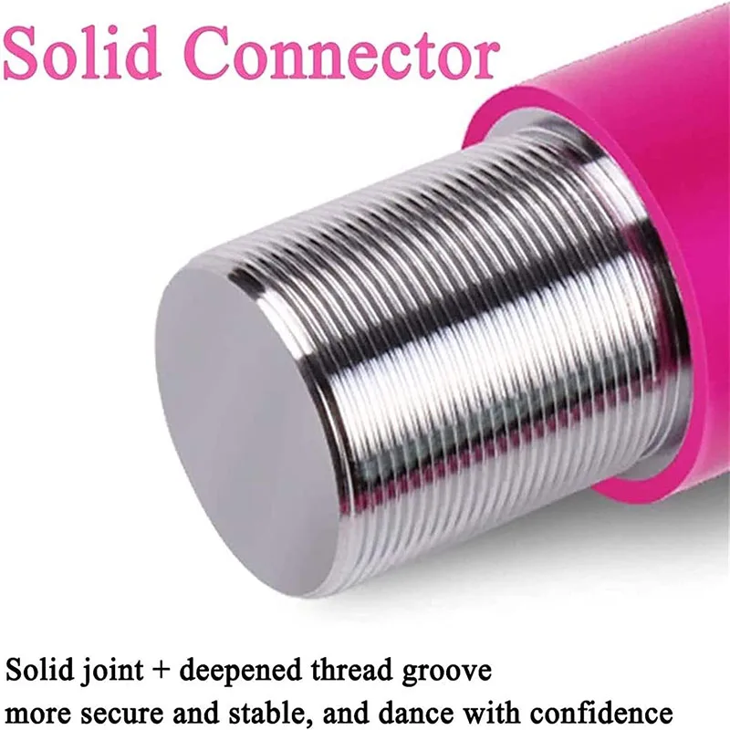 Portable Stripper Pole Kit,Party Club Spinning Removable Training Steel Gold Dancing Pole Tubepromote sales
