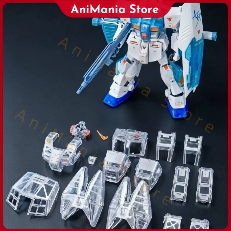 

YIMING Model MG RX-78NT1 Action Figures Transparent Color RX-78NT1 Anime Figure 1/100 Scale Assembly Model Kit Plastic Toys Gift