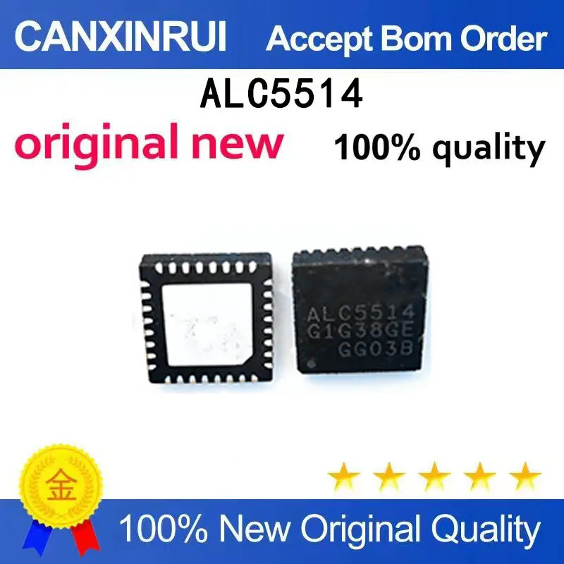 

(5-100 pieces)ALC5514 ALC5514-CGT brand new QFN32
