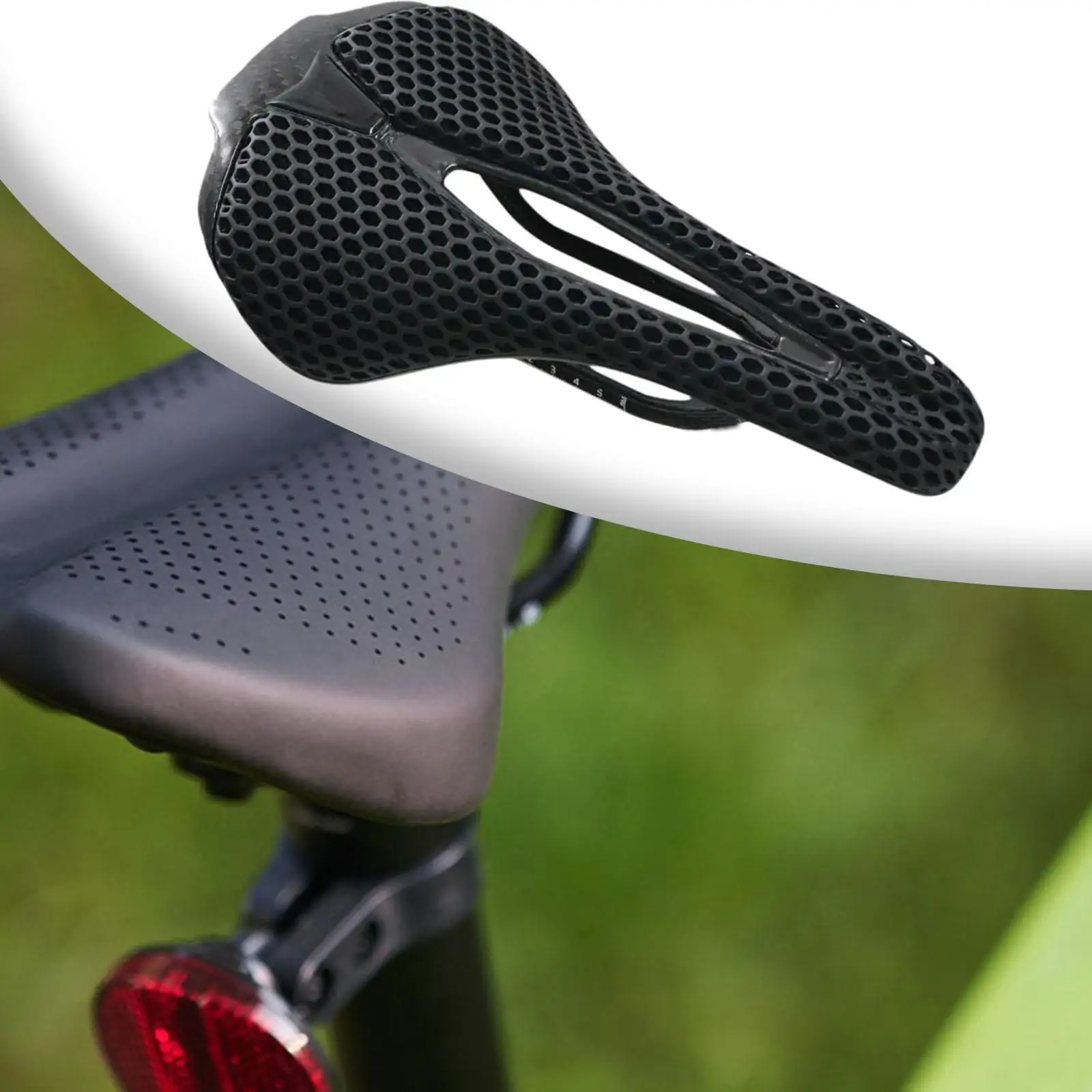 

Mountain Bike Seat Bike Saddle Lightweight for Adults Universal Carbon Fiber