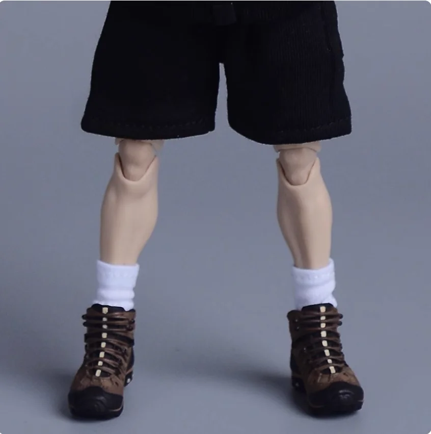 1/12 Male Female Soldier Climbing Shoes Outdoor Hiking Boots Model Toy Accessories For 6\'\' Action Figure Body In Stock