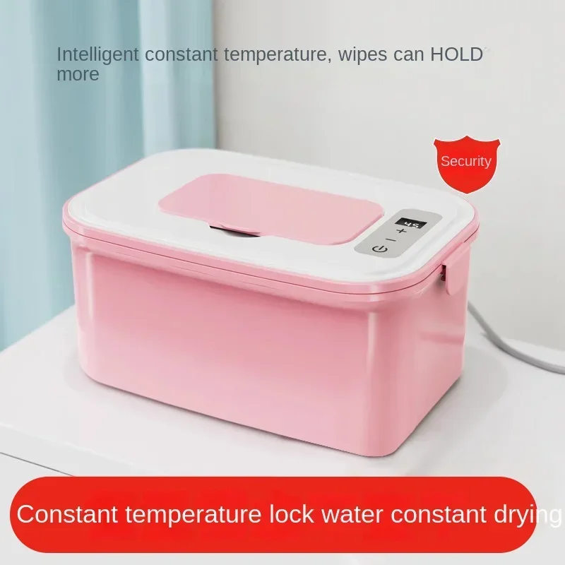 

220V Portable Insulated Wet Wipe Warmer and Dispenser with Temperature Control for Baby Wipes