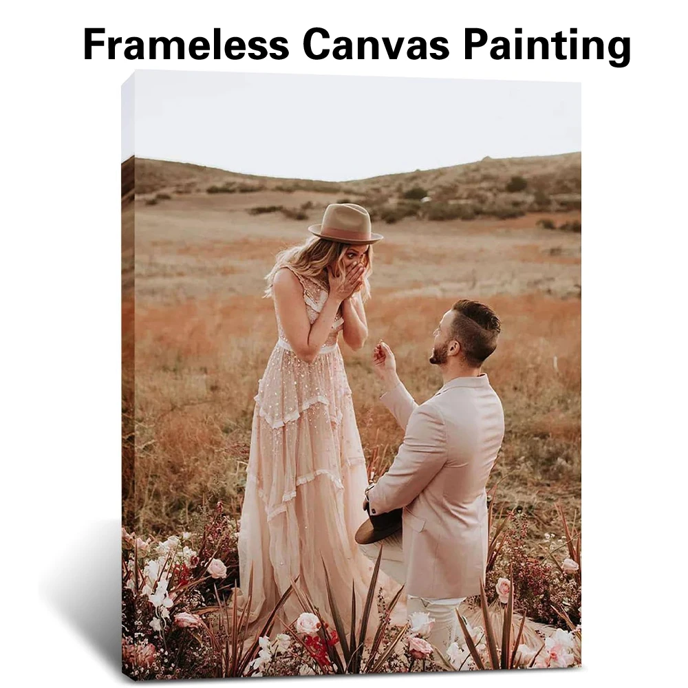 1pc Frameless Personalize Custom Photo marry Poster Sexy Poster Decorativo Wall Print Wall Pictures Room Decor Scandinavian