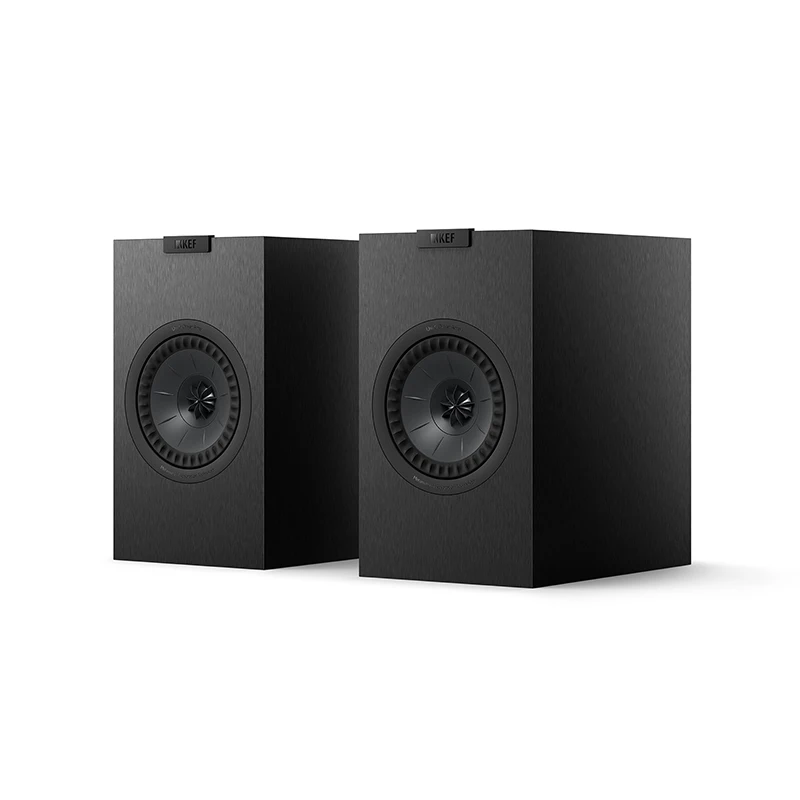 مكبر صوت KEF Q1 Meta Passive Bookshelf، محوري، للاستخدام المنزلي، شكل مدمج، جودة صوت HiFi، اتجاهين، عالي الدقة