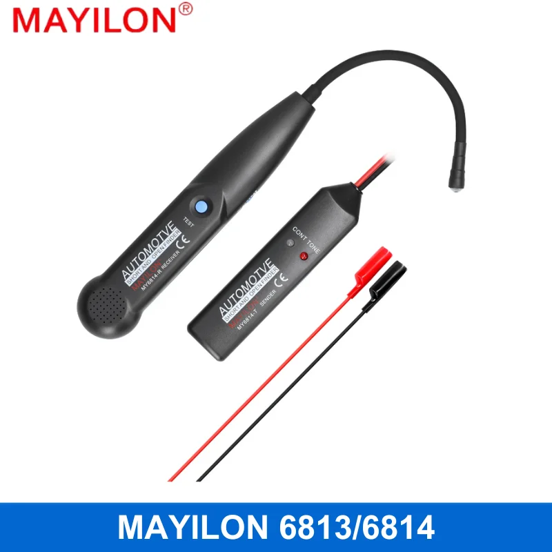 MAYILON MY6813 MY6814 Automotive Short Open Finder Circuit Tester Wire Tracker Short Circuit Detector Pratical Cable Inspection