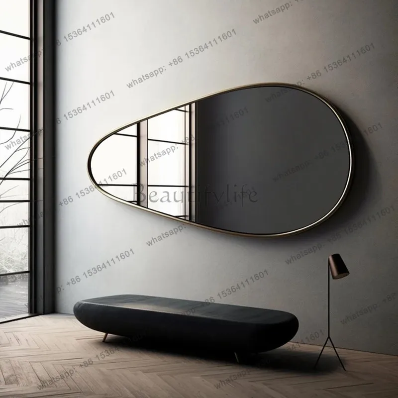 Modern Simple Entrance Mirror Light Luxury Internet celebrity Home Makeup Bathroom Mirror