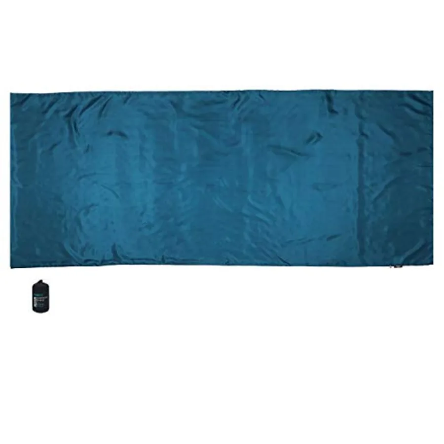 

Silk Sleeping Bag Liner Silk Sleep Sack Extra Wide 87"x43" Lightweight Travel Sheet for Hotels More Colors for Option Reinforce