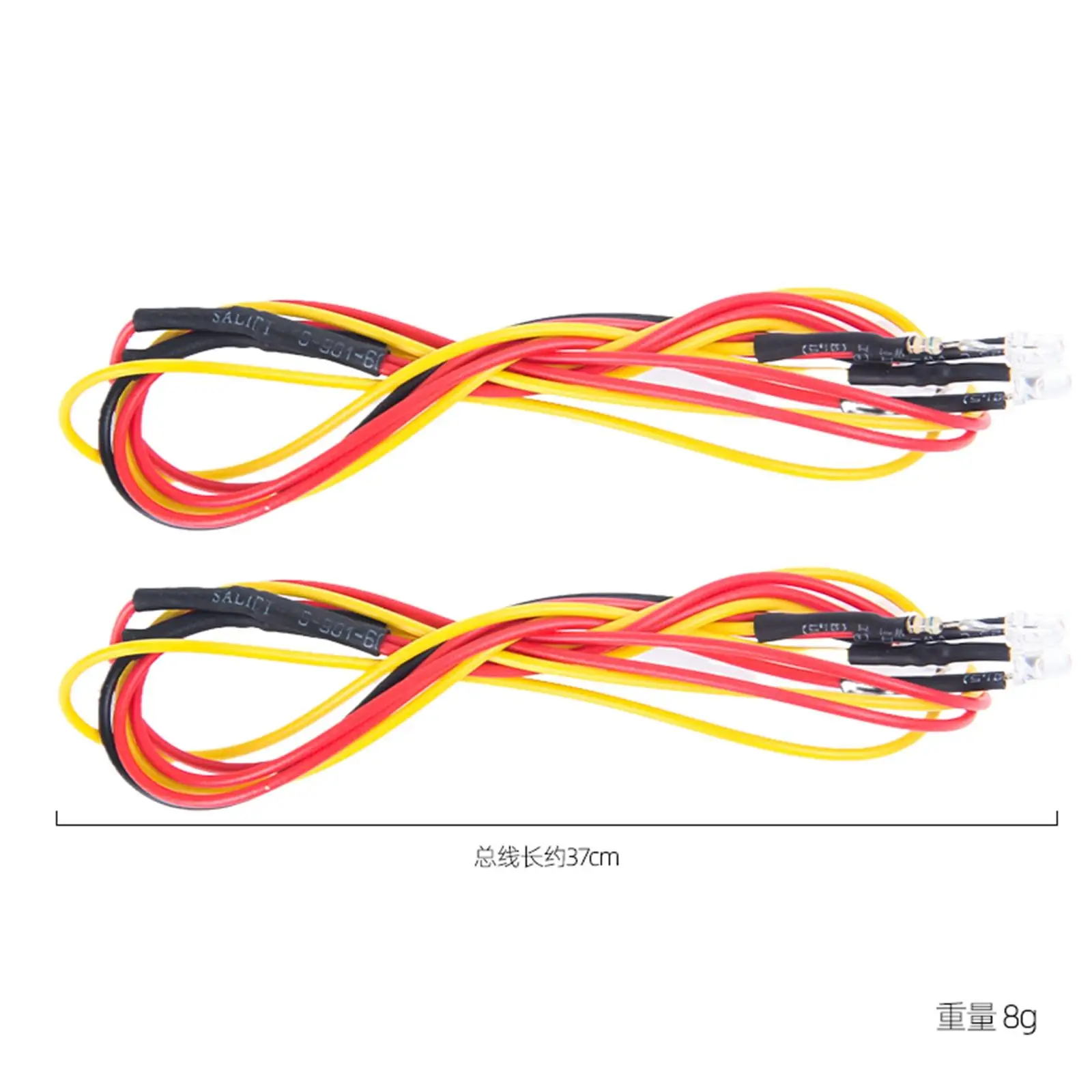 RC Side Rear Light Group Kit DIY Accessories Tail Light LED Light for WPL D42 1/10 Remote Control Car Upgrade Parts Replacement