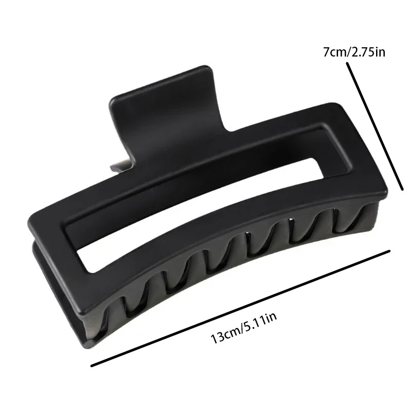 13 سنتيمتر البساطة مشبك شعر كبير مخلب للنساء مزاجه أنيقة القرش كليب فتاة الموضة ذيل حصان كليب مشبك شعر اكسسوارات الشعر