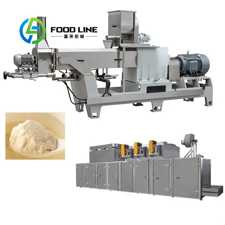 Pregelatinized Modified Starch Puffing Machinery and Equipment Cassava and Purple Sweet Potato Modified Starch Extruder