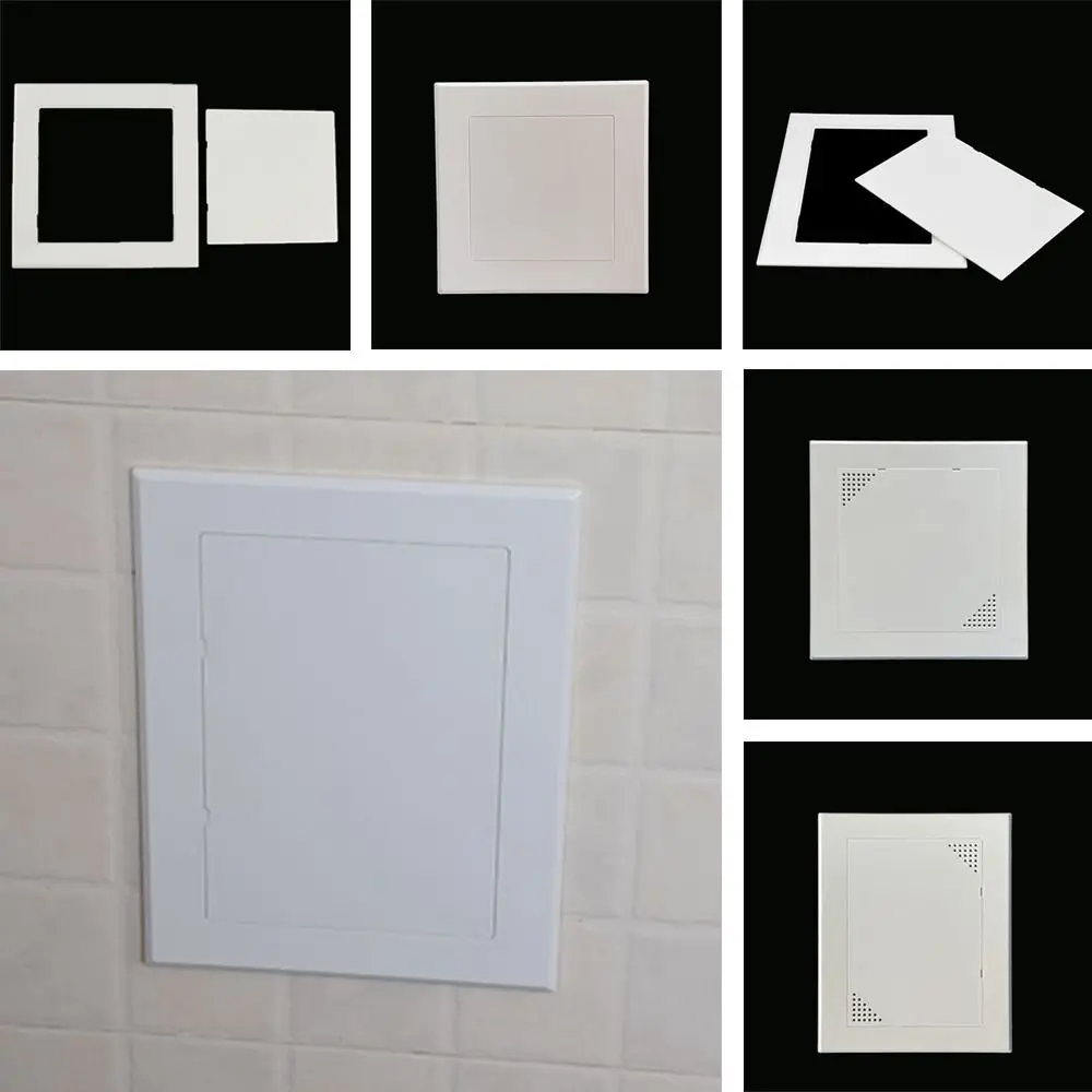 Universal Plastic Access Panel Inspection Hole ABS Access Doors Wall Ceiling White Hatch Cover