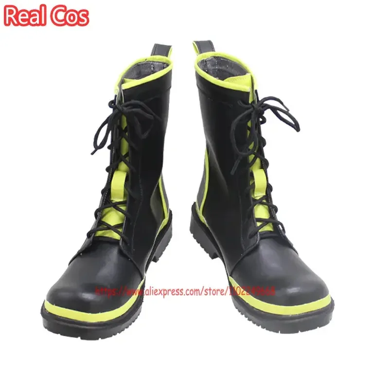 2025 أزياء RealCos Vtuber Nijisanji Noctyx Sonny Brisko التأثيرية أحذية الهالوين من جلد البولي يوريثان للنساء والرجال