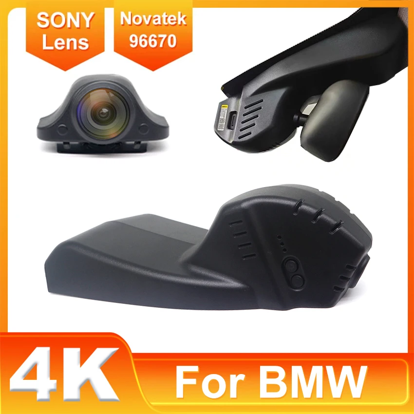 

For BMW 430 X1 E84 F48 X2 F39 X6 E71E72 F16 F86 G06 F96 Front and Rear 4K Dash Cam for Car Camera Recorder Dashcam WIFI Car DVR